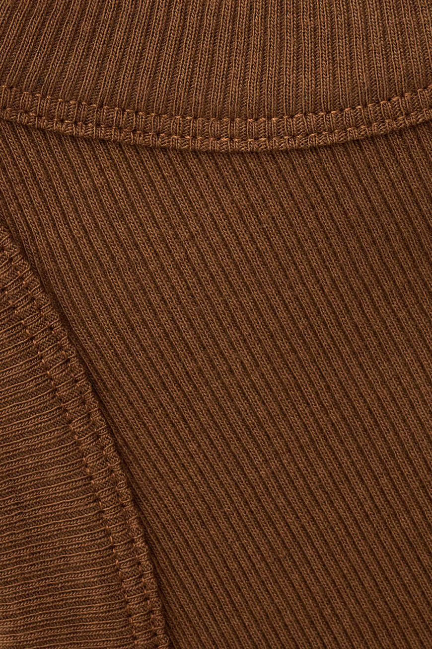 KENDAL top de algodón de canalé