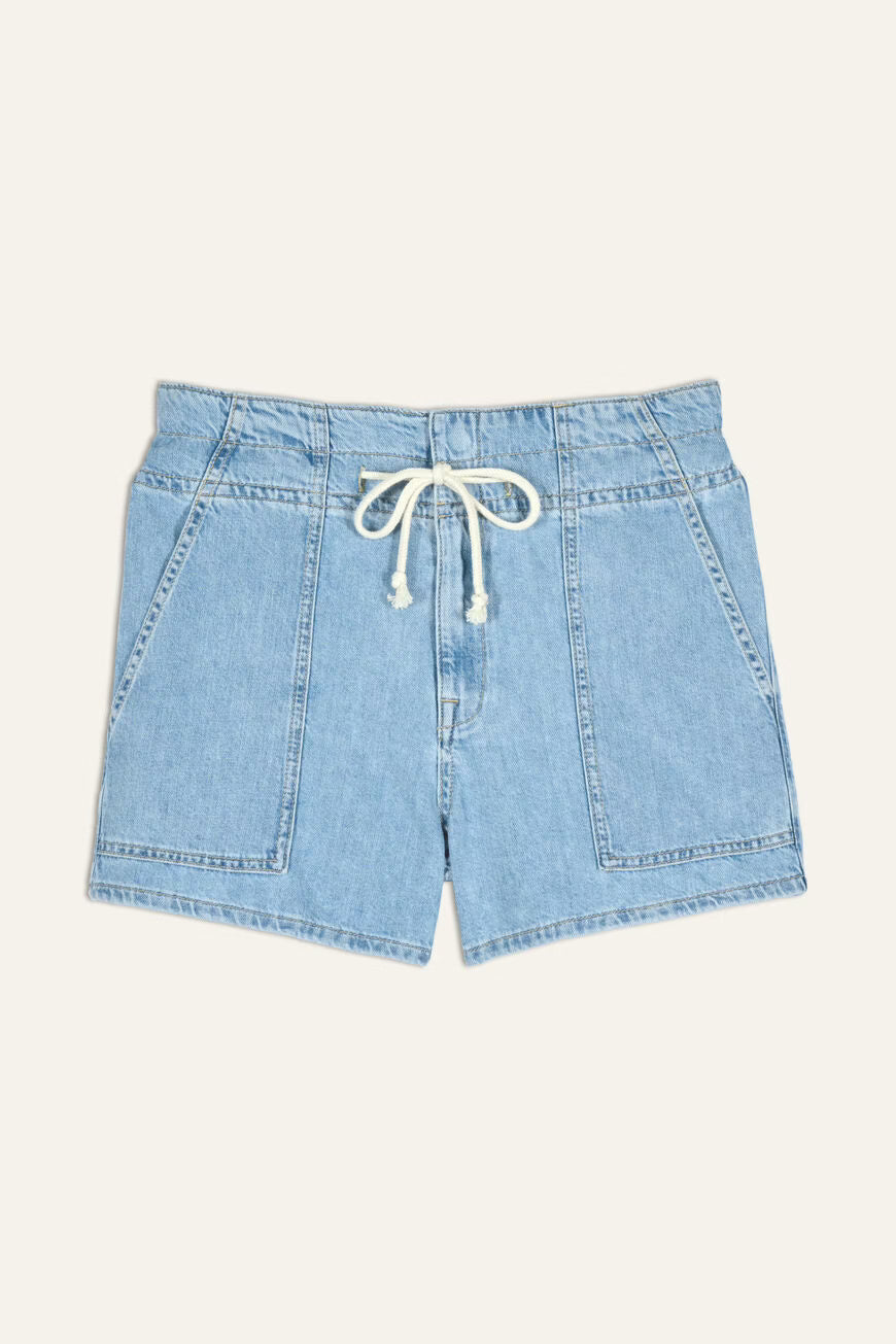 MABO pantalones cortos de cintura alta