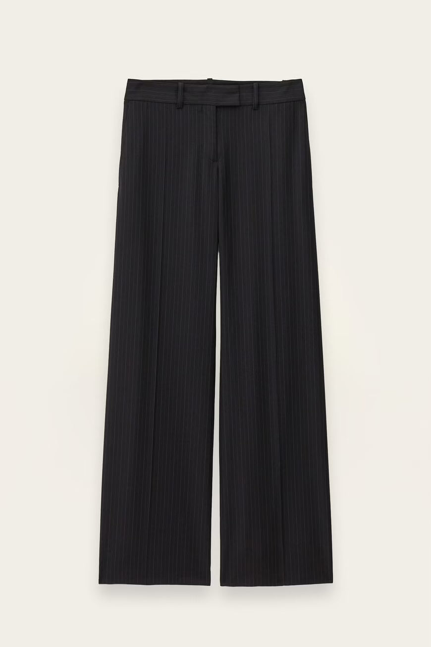 NORA pantalón de traje ancho