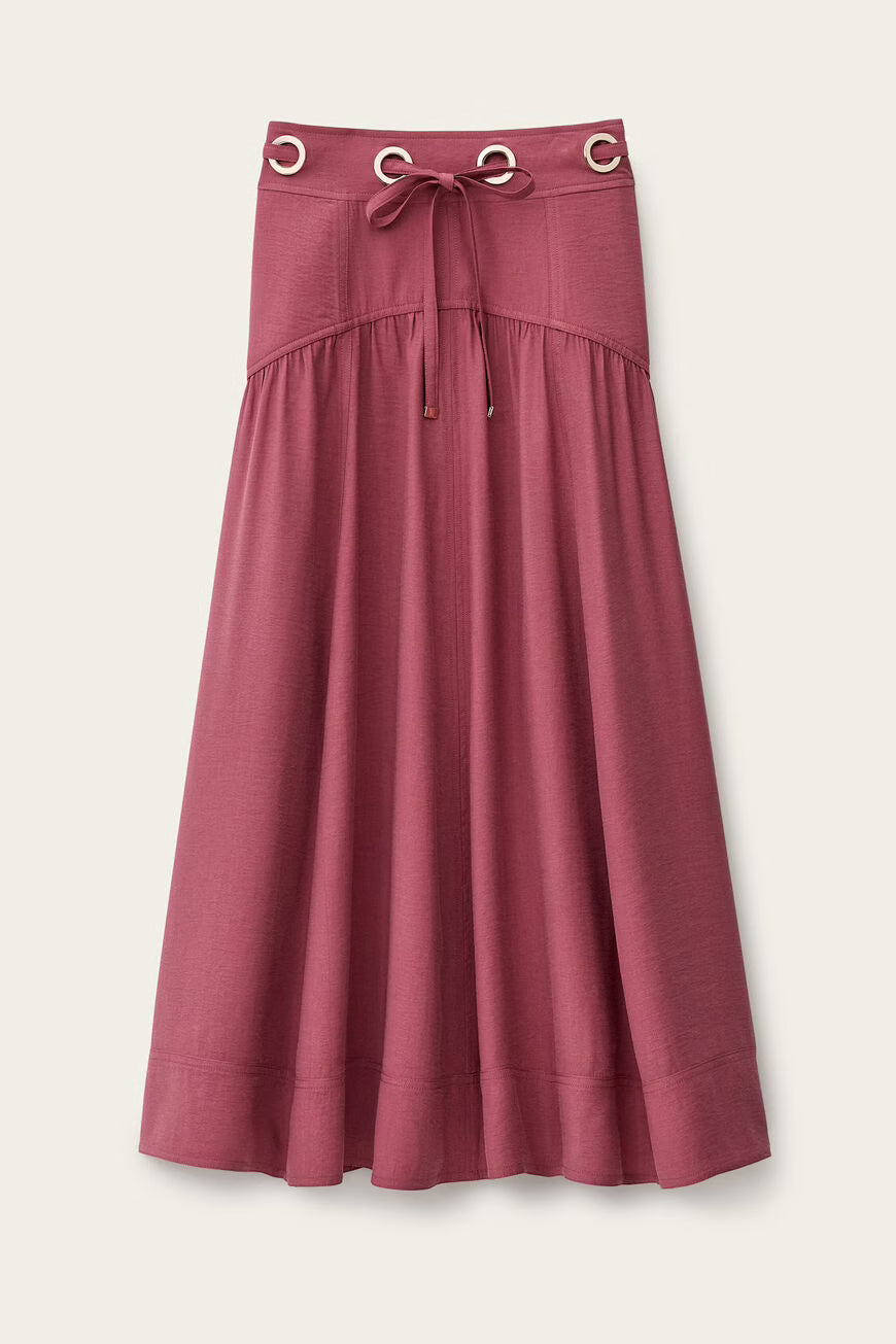 DONIA falda midi