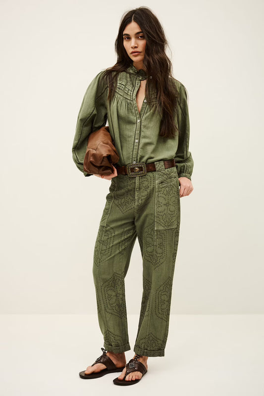 GIANY pantalón carrot