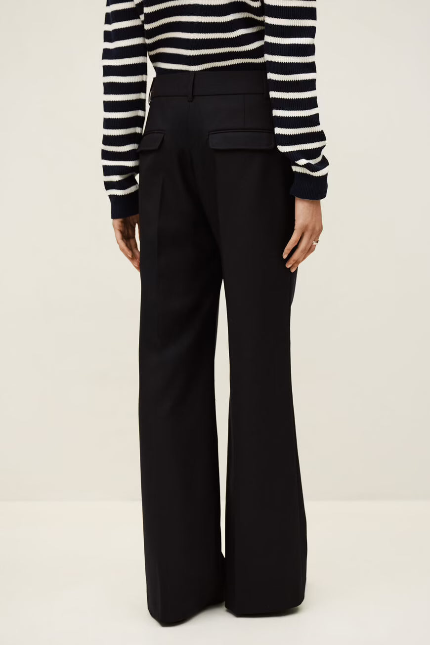 NIVES pantalón bootcut de lana