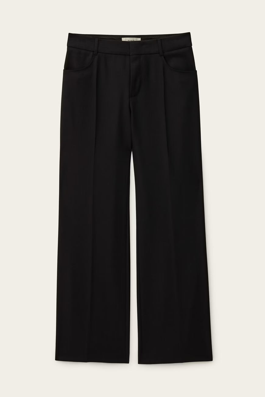 NIVES pantalón bootcut de lana