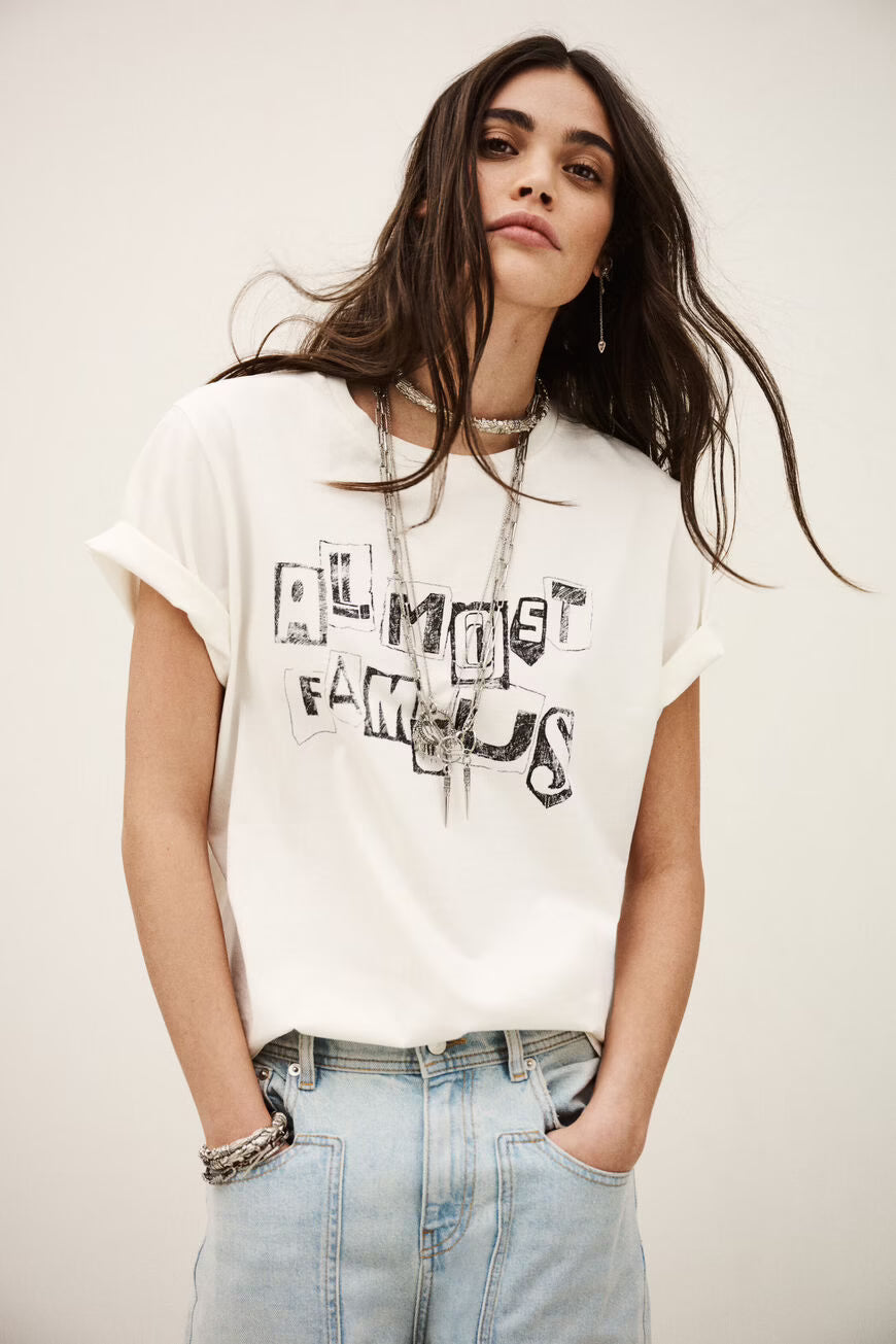 RALFA camiseta de cuello redondo