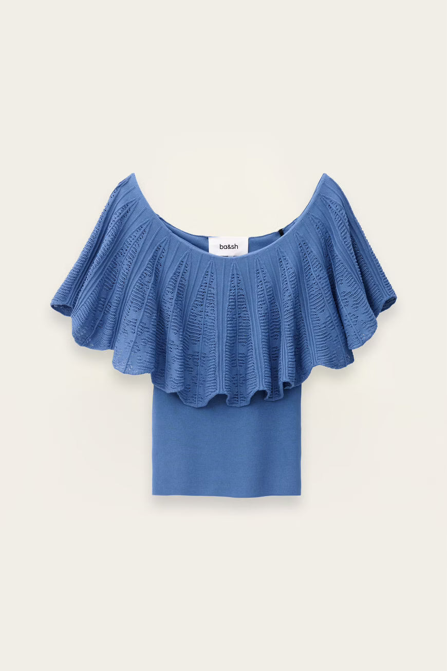 SARA top con hombros descubiertos
