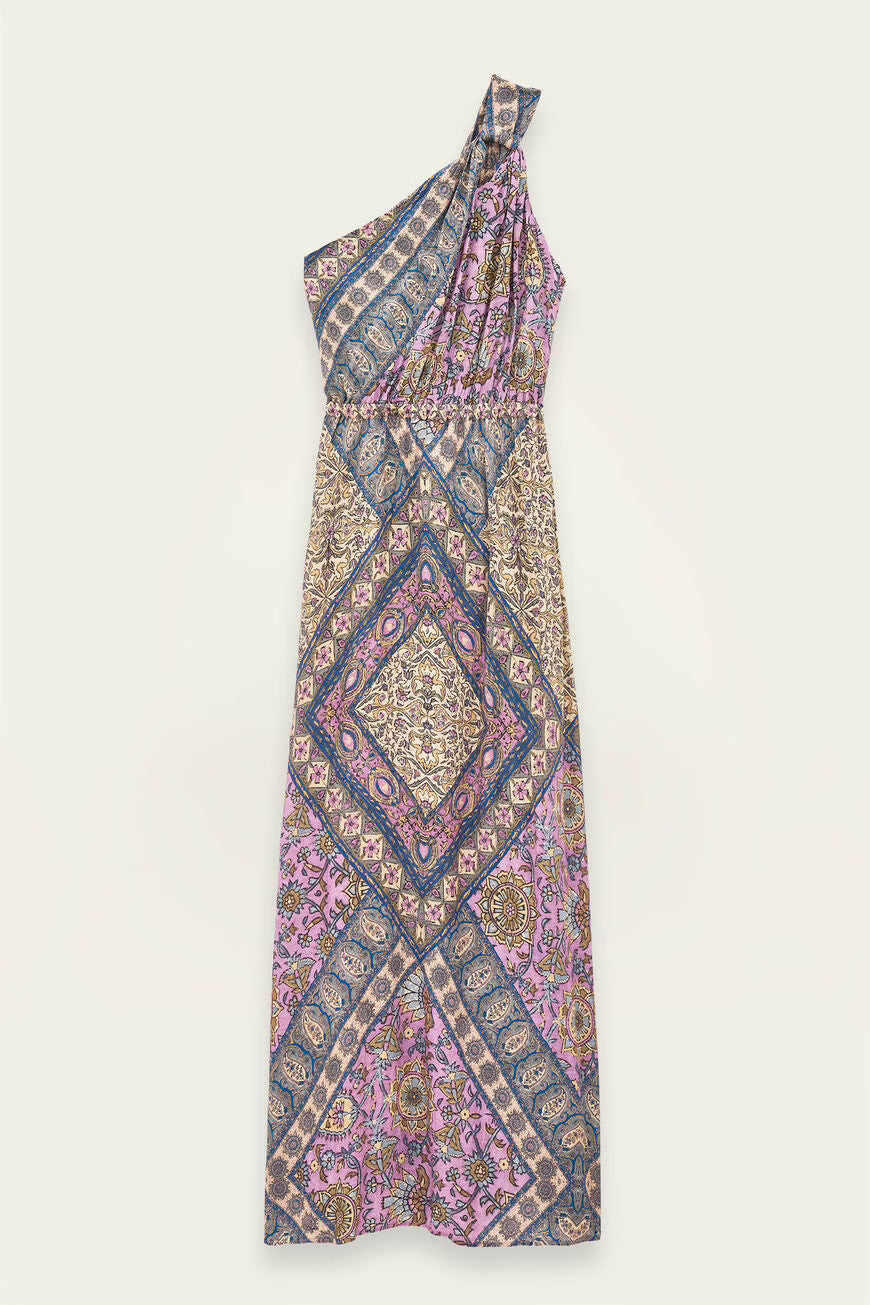 TIRANA vestido maxi de un solo hombro