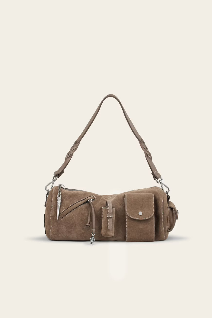 BENI bolso baguette de ante