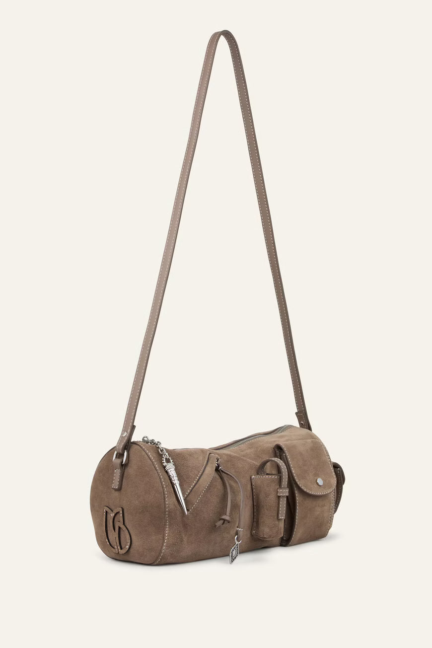 BENI bolso baguette de ante