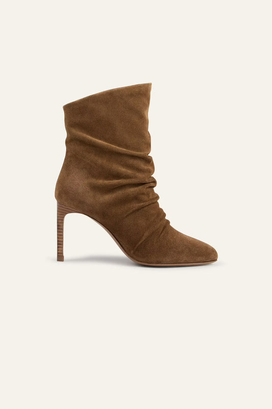 OLIVIA botines de tacón de ante