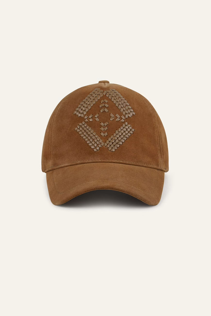 SHASA gorra de cuero