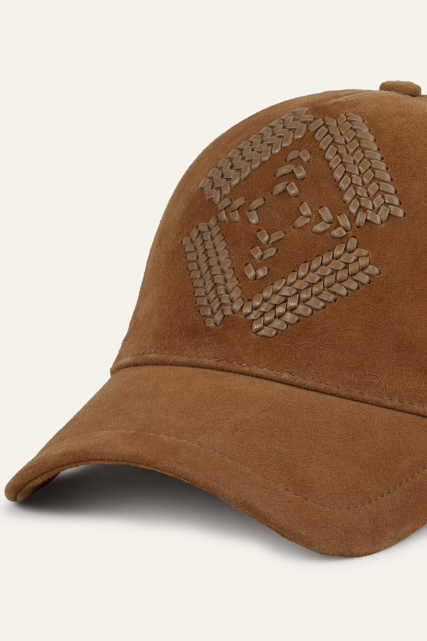 SHASA gorra de cuero