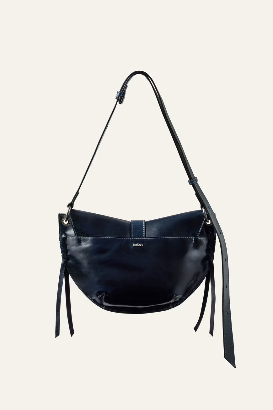 YOUYOU bolso saddle de cuero