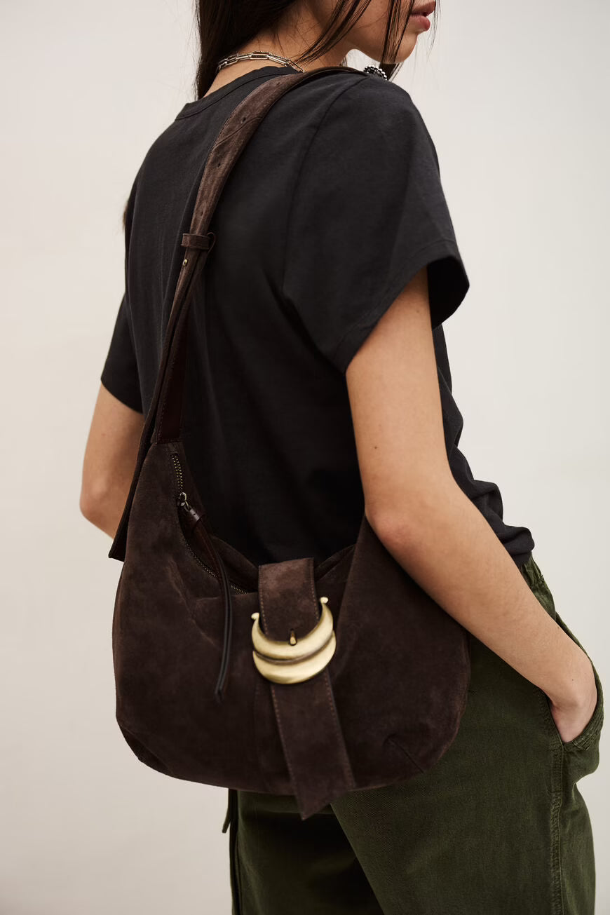 YOUYOU bolso hobo de ante