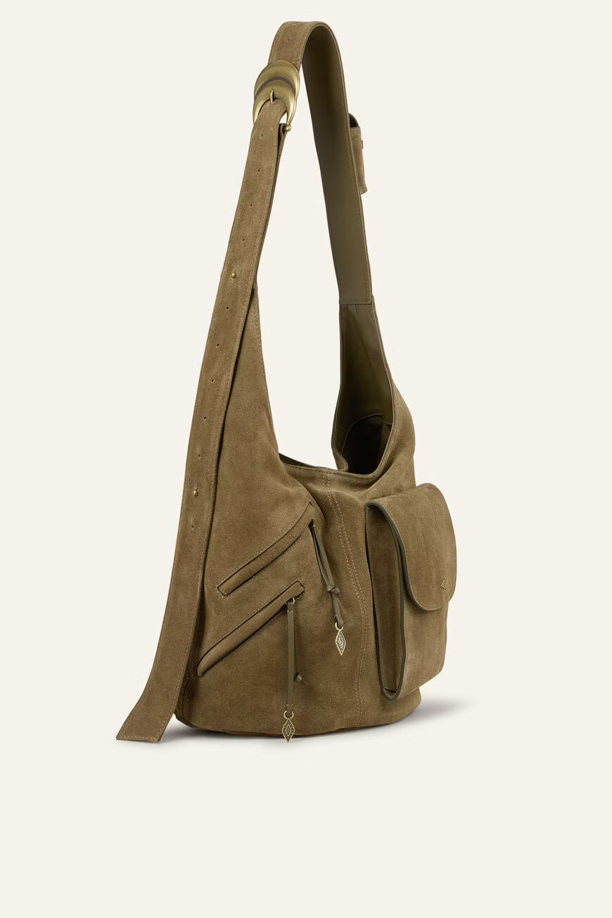 YOUYOU bolso tipo saco con múltiples bolsillos